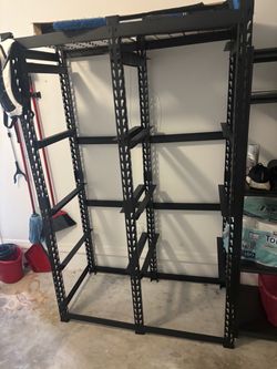 Heavy Duty Black Metal Storage Shelving Unit for HDX Totes