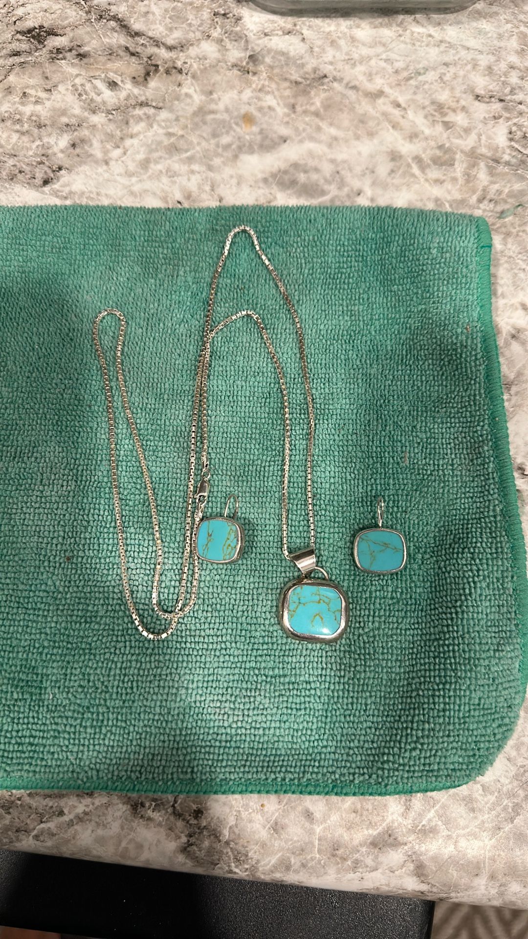 Sterling Silver And Turquoise Jewelry