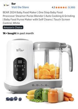 Baby food/Puree maker and jars