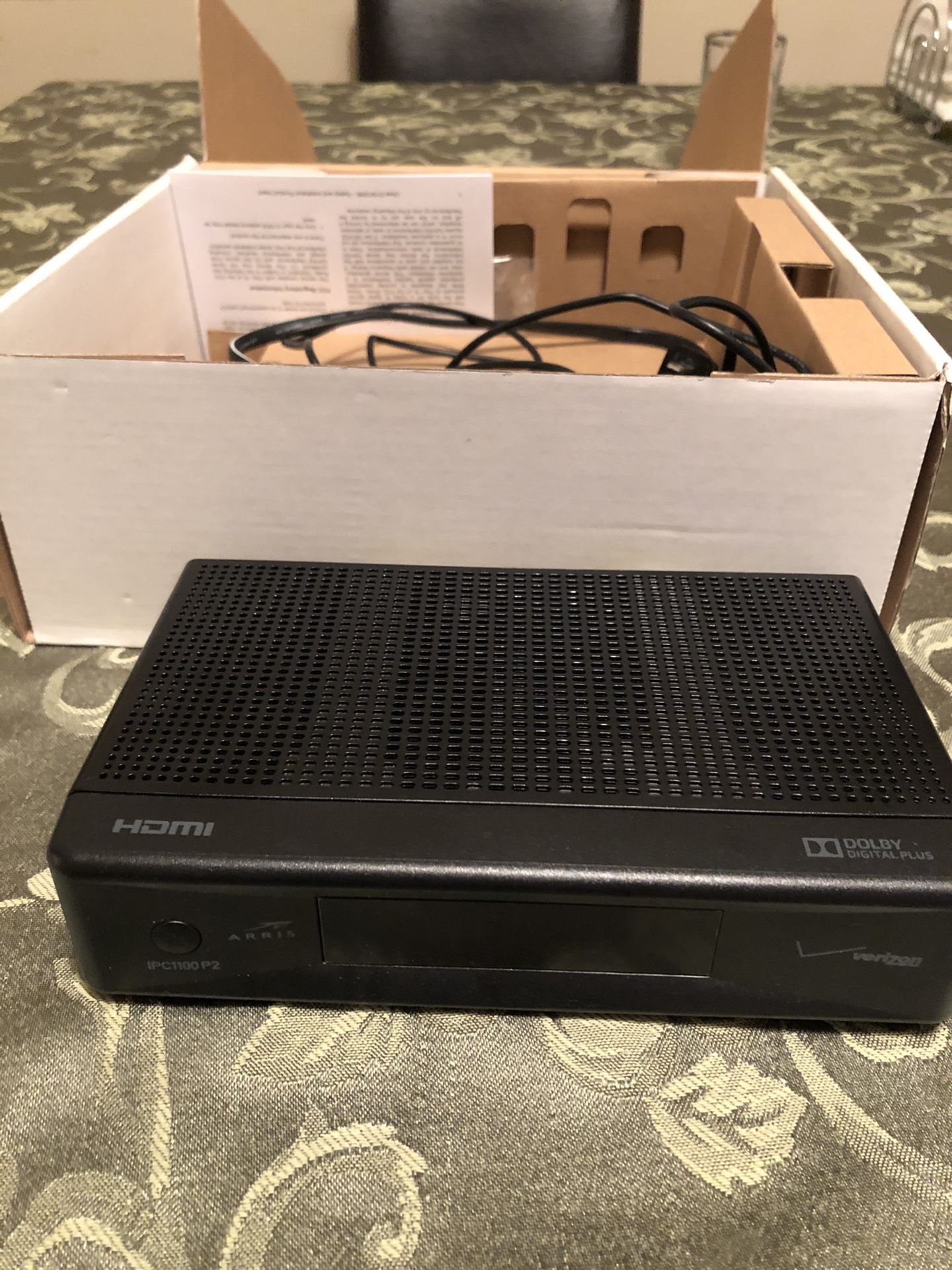 Verizon cable box