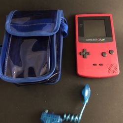 1990’s Game Boy  Color With Accessories 