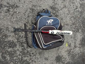 DeMarini Vendetta Rails Half + Half C6 Composite Softball Bat 32” 20oz VCF13 and ringor bag