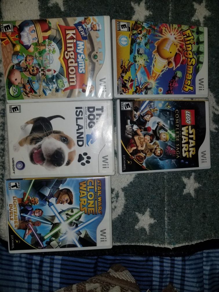 5 Wii Games