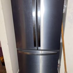 Brand New Steel Fridge 2 Month Used Brand New 