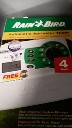 Automatic sprinkler timer