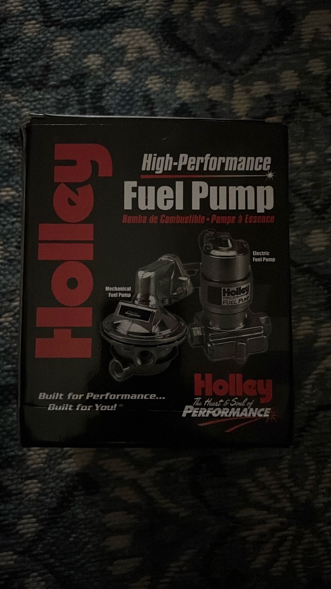 Holley high performance Mechanical Fuel Pump!