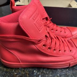 Converse high top red Size9 Men