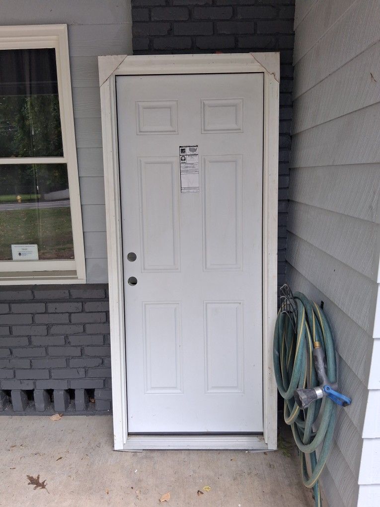 Metal Door With Frame