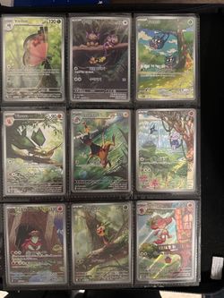 Pokemon AR/IR/promo lot all mint