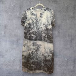 Black, Gray And White Dress 