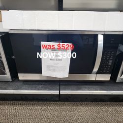 2.1 Cu Ft 30 In Width Print Proof Stainless Steel Smart Over The Range Microwave Oven With Extenda Vent 2.0
