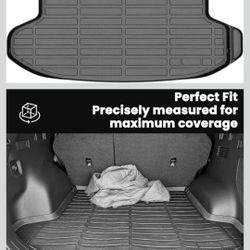Auxko All Weather Cargo Liner Fit for Kia Sportage 2023 2024 2025 TPE Rubber Trunk Mat Sportage Accessories All Season Guard Odorless Anti-Slip Cargo 