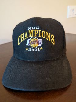 2001 LAKERS CHAMPIONSHIP HAT