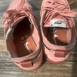 Nike Pink Lace-Up Sneakers