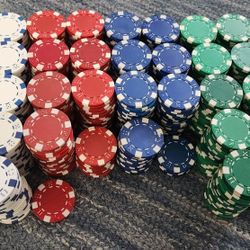 Huge Poker Chip Collection