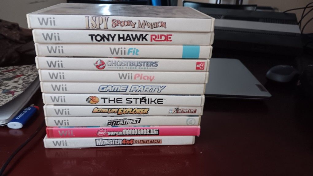 Assortment Of WII Games