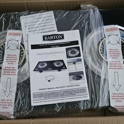 Barton Glass Top Portable Stove