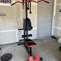 Back/ab workout machine 