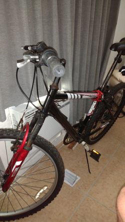 Alpine black red mountain bike SALE, :)