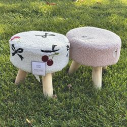 Foot Stool Pair 
