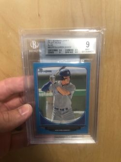 Aaron judge 2013 bowman draft picks Blue # /500