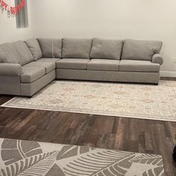Can Deliver Living Spaces Sectional