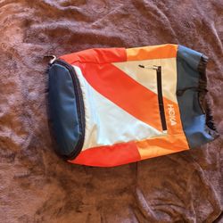 Multicolor HOKA backpack