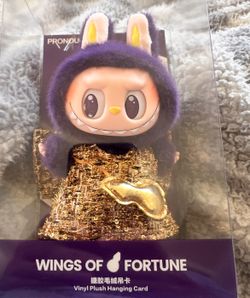 Authentic wings of fortune Purple  labubu DRESS ONLY. 