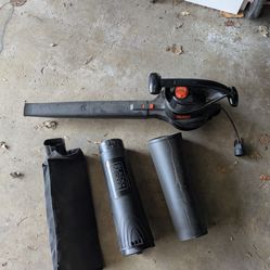 Black And Decker Leaf Blower/Mulcher