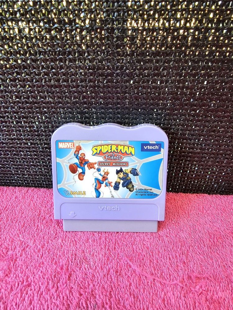 VTech VSmile Spider-Man & Friends Secret Missions Cartridge Game Only