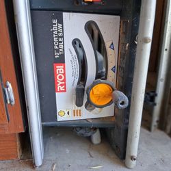 Ryobi Table Saw 10" Protable 