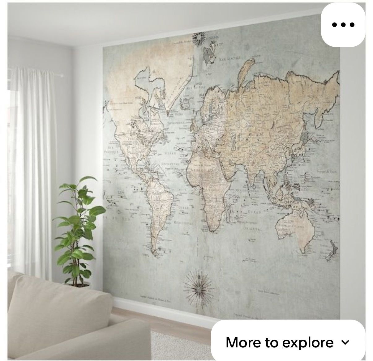 IKEA Snostrop 98.5”x 98.5” Wall Art