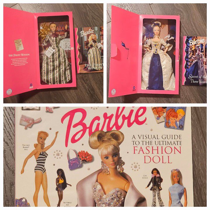 Barbie Dolls And Books