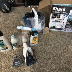Brand New Shark Stain Striker carpet cleaner