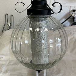 Hollywood Regency Swag Lamp