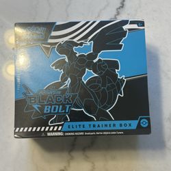 Pokemon - Black Bolt Elite Trainer Box