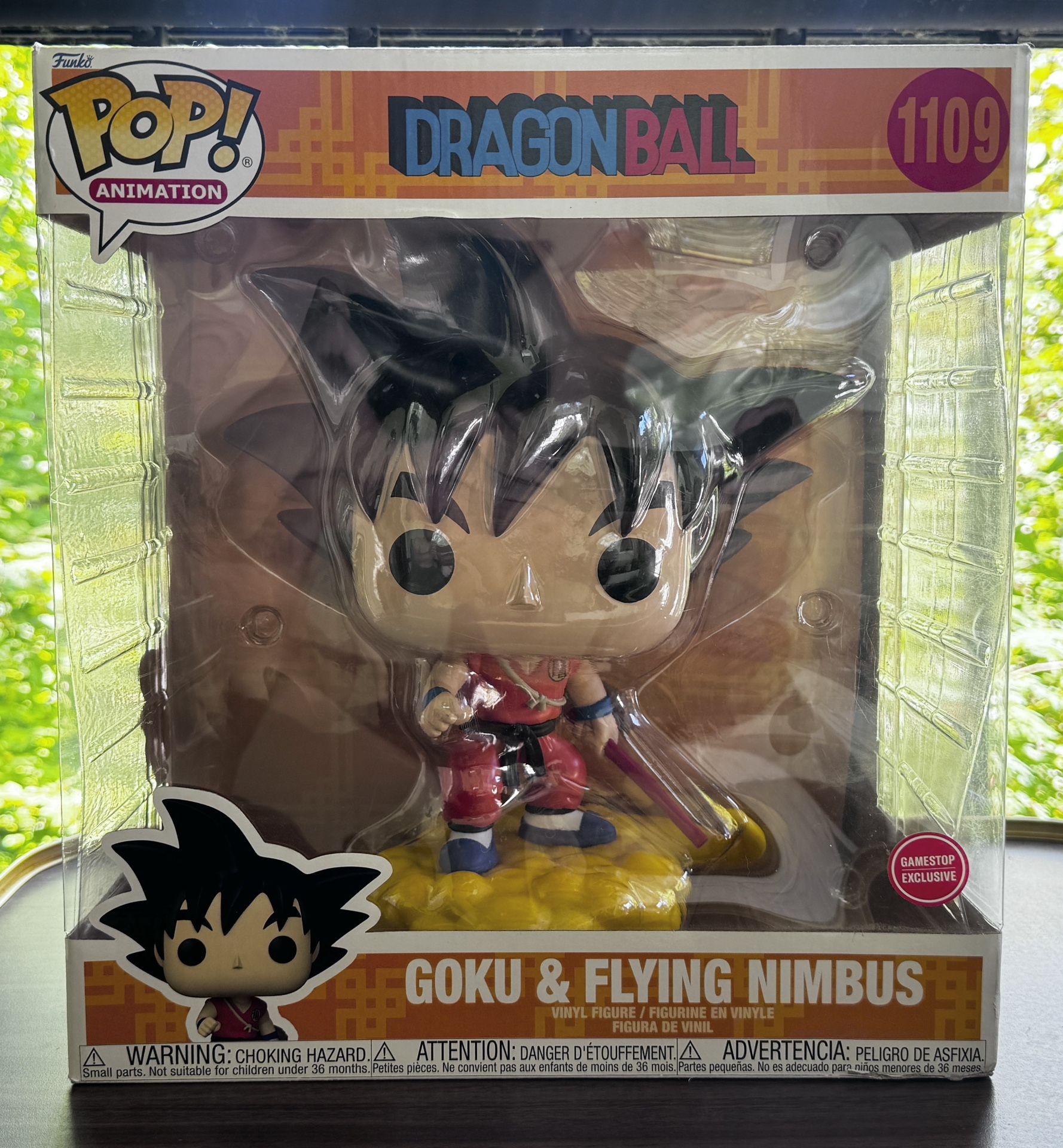 Funko Pop! Vinyl Jumbo 10 in: Dragon Ball - Goku & Flying Nimbus (Jumbo) -1109