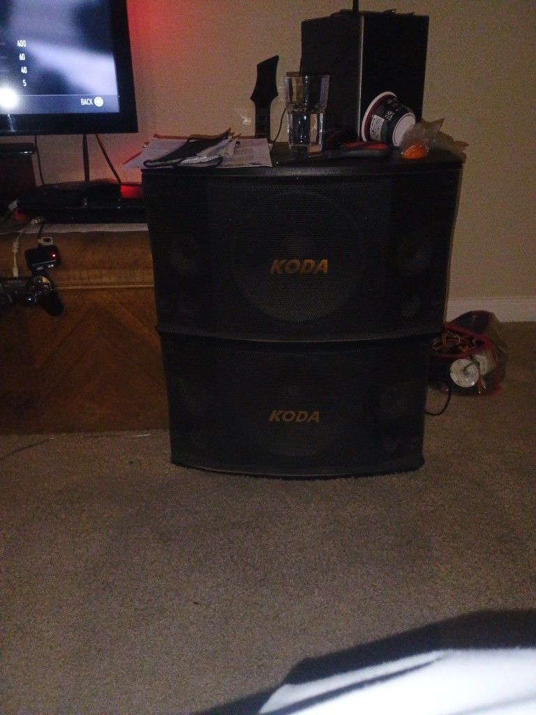 10" Koda Speakers In Boxes 