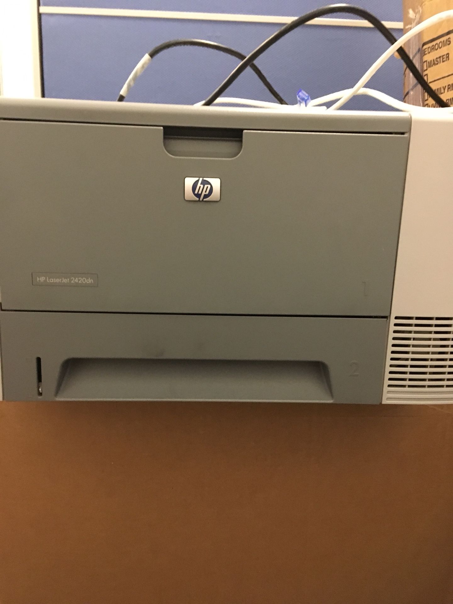 HP LaserJet 2420dn Monochrome Laser Printer - Duplex