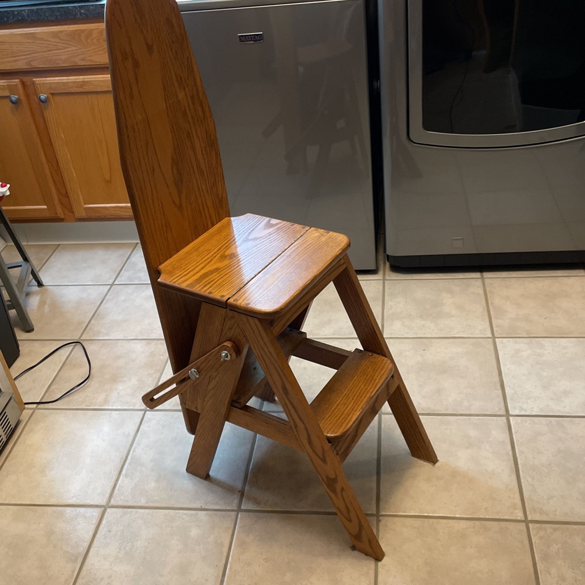 Stepstool, Ladder, Ironing Board Combination