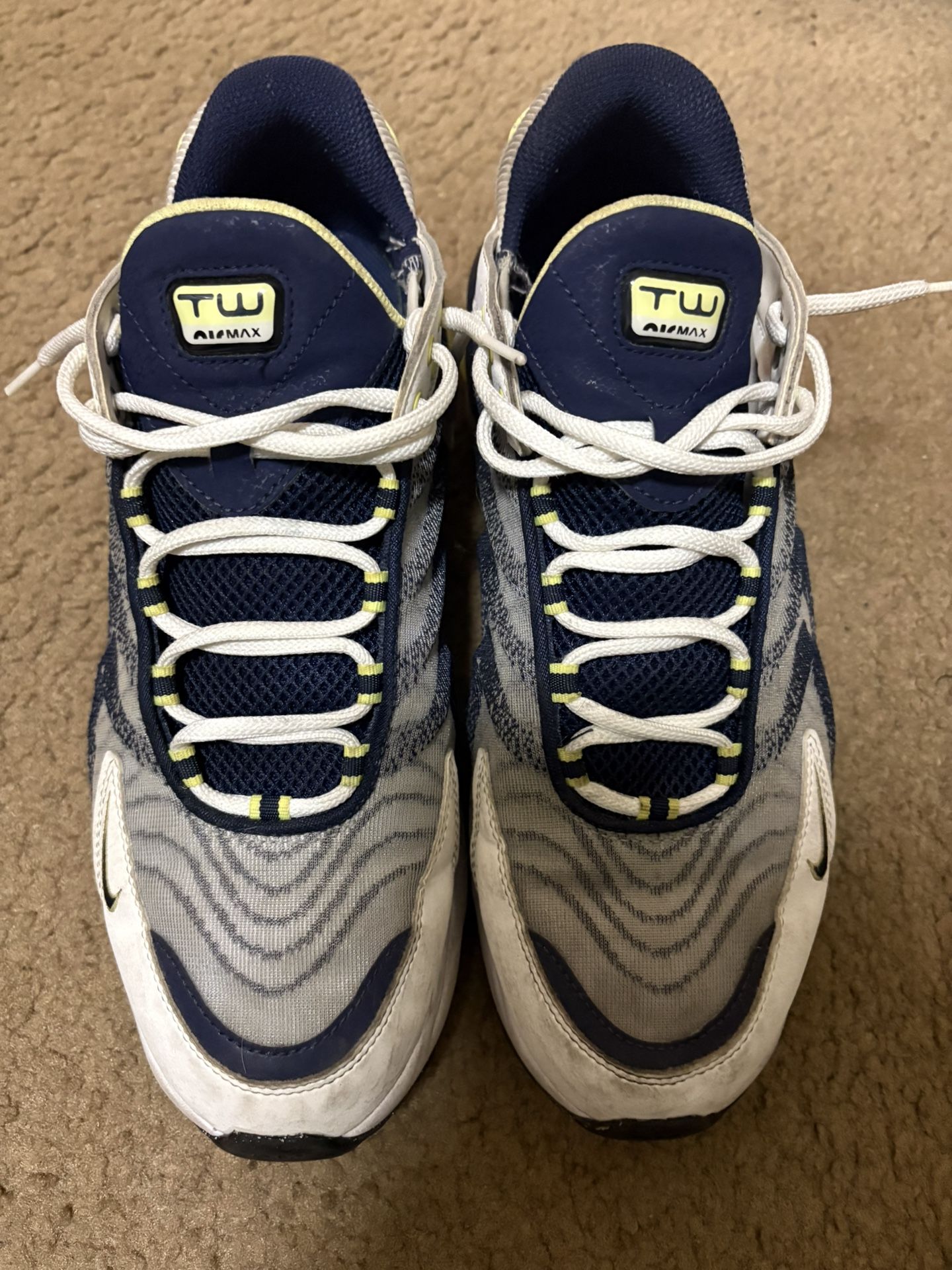 Nike Air Max TW 'White Lemon Twist Navy'