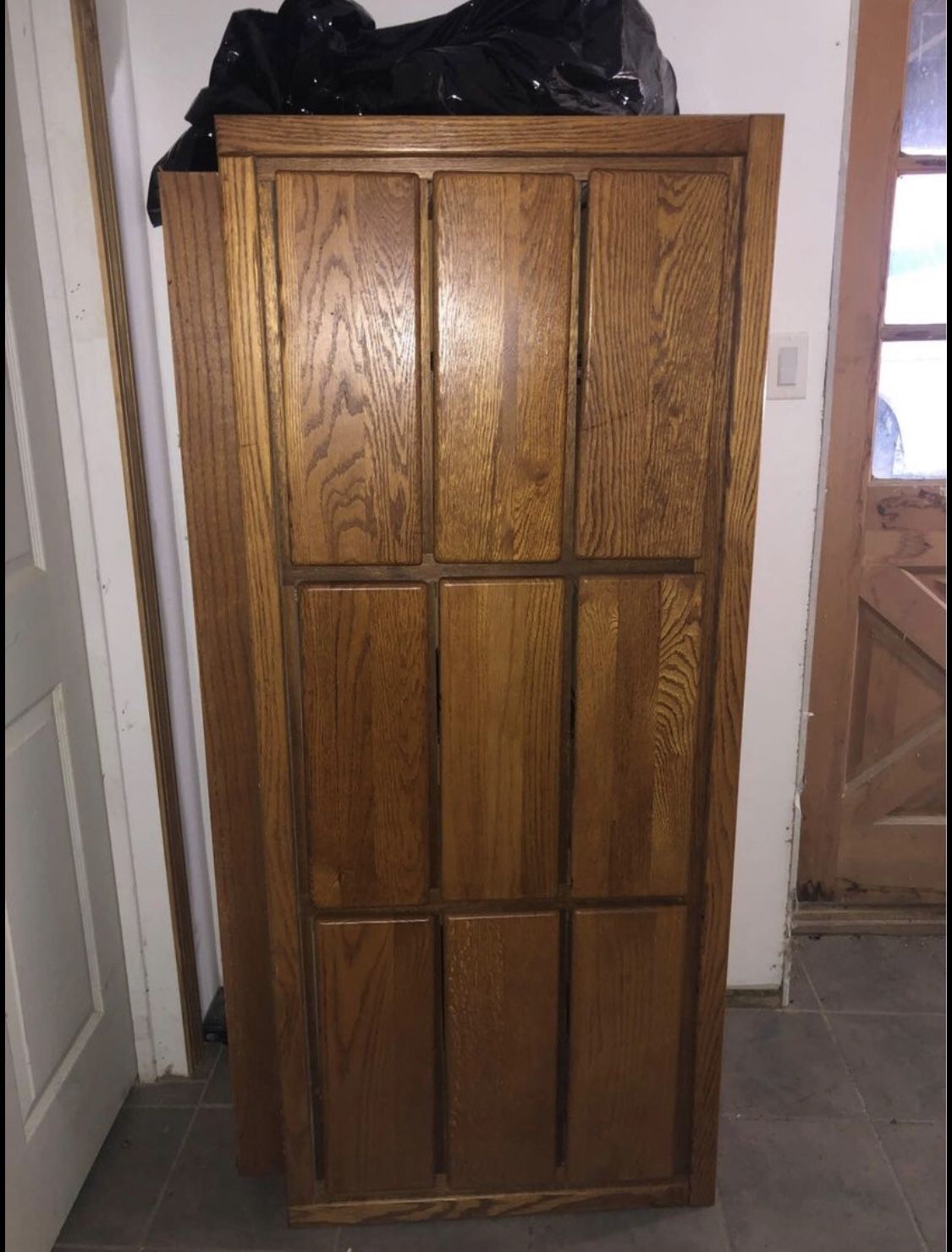 Vintage 9 Drawer Dresser With Mirror