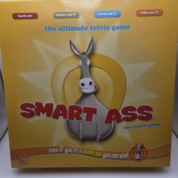 Smart Ass Think Fast Trivia Board Game USED-EXCELLENT CONDITION