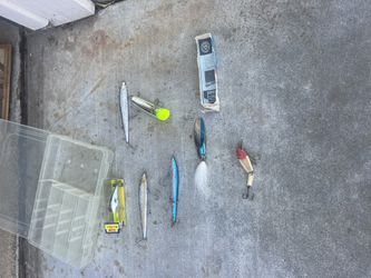 Assorted Big Fish Lures 