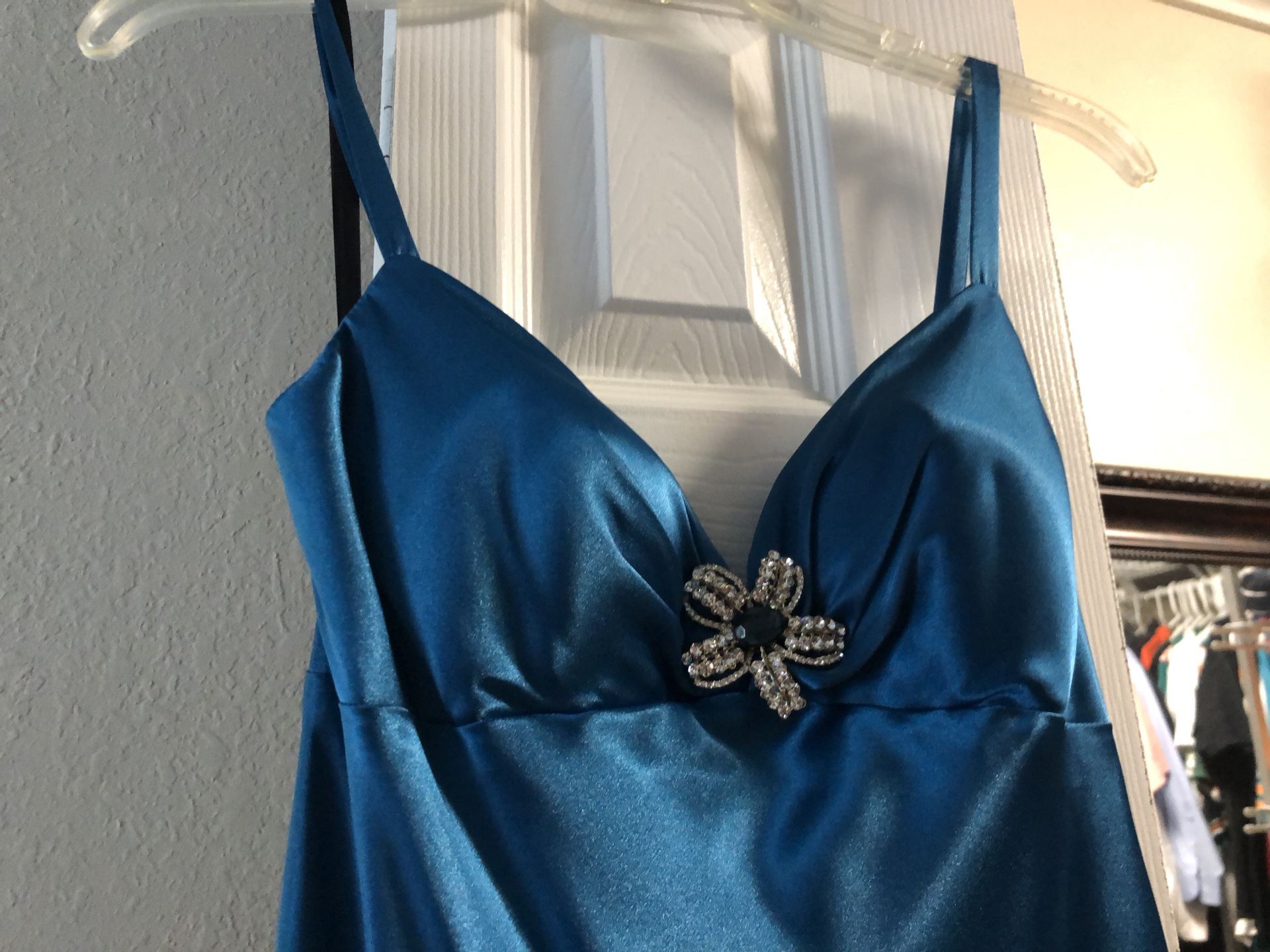 Blue mermaid dress