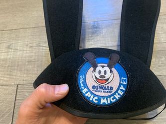(2) Matching Oswald Ears Hats - Authentic Disney Swag from Disneys Epic Mickey