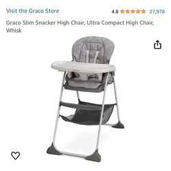 Grace Slim Snacker High Chair