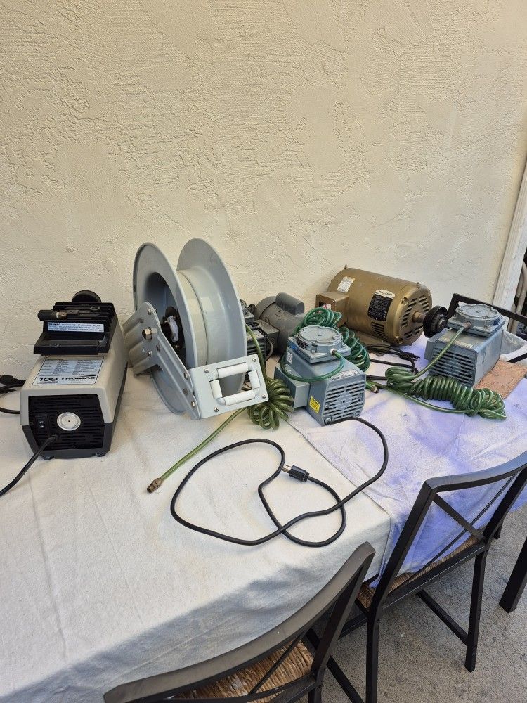 Motors, Vacuums, And Compressors