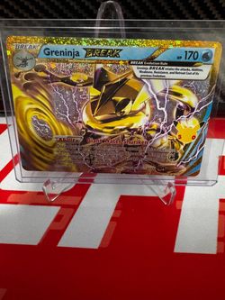 Greninja BREAK Pokémon Card 41/122 Holo