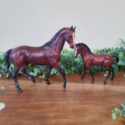 Classic size Denver and Blaze breyer horse